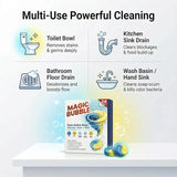 Magic Bubble Dual-Action Toilet & Drain Cleaning Tablets (24 Tablets)